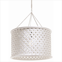 Arteriors Jarrod Pendant Large w/ Whitewash Finish