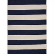 Jaipur Living Pura Vida Tierra Rug - PV34 - White & Navy Blue