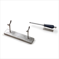 Social Light Brushed Metal Lighter Display Shelf