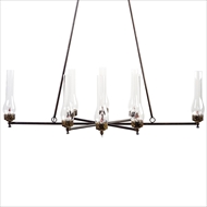 Lowcountry Originals Lighting 8 Lights Gas Chandelier 